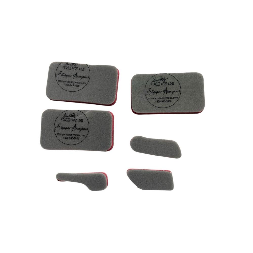 Tim Holtz Stampers Anonymous Cling Foam Rubber Stamps Mixed‎ Media Unmounted Lot